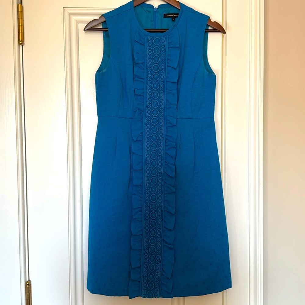 Turquoise Nanette Lepore Classic dress.  So cute on!